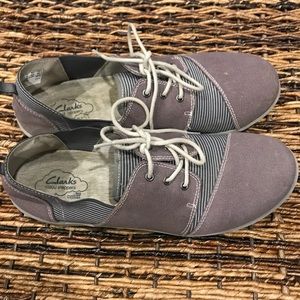 COMFY Clarks "train conductor" shoes size 10